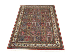 Alfombra persa - Nómada - 241 x 168 cm - azul