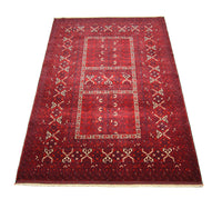 Alfombra afgana - 250 x 166 cm - rojo