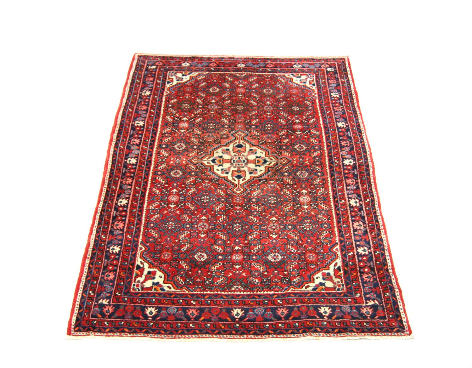 Alfombra persa - Nómada - 205 x 147 cm - rojo