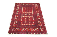 Alfombra afgana - 230 x 177 cm - rojo