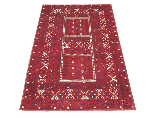 Alfombra afgana - 248 x 158 cm - rojo