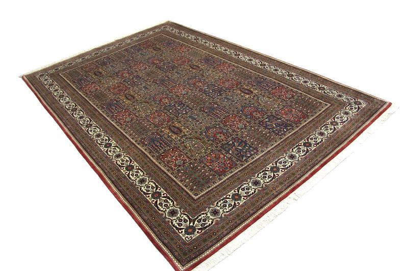 Alfombra persa - Bidjar - 296 x 199 cm - azul