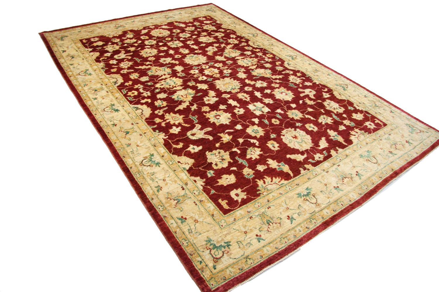 Alfombra Ziegler - 313 x 219 cm - rojo