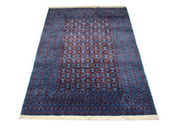 Alfombra afgana - Bukhara - 286 x 198 cm - azul