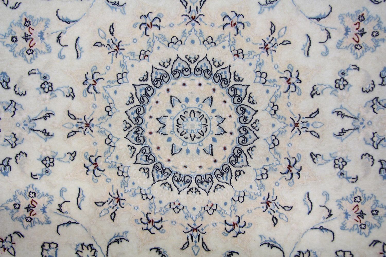 Alfombra Persa - Nain - Real - 293 x 200 cm - azul
