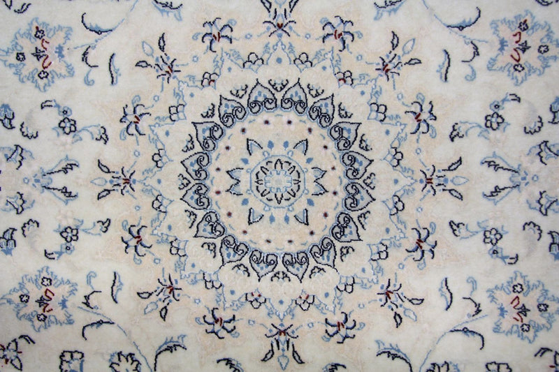 Alfombra Persa - Nain - Real - 293 x 200 cm - azul