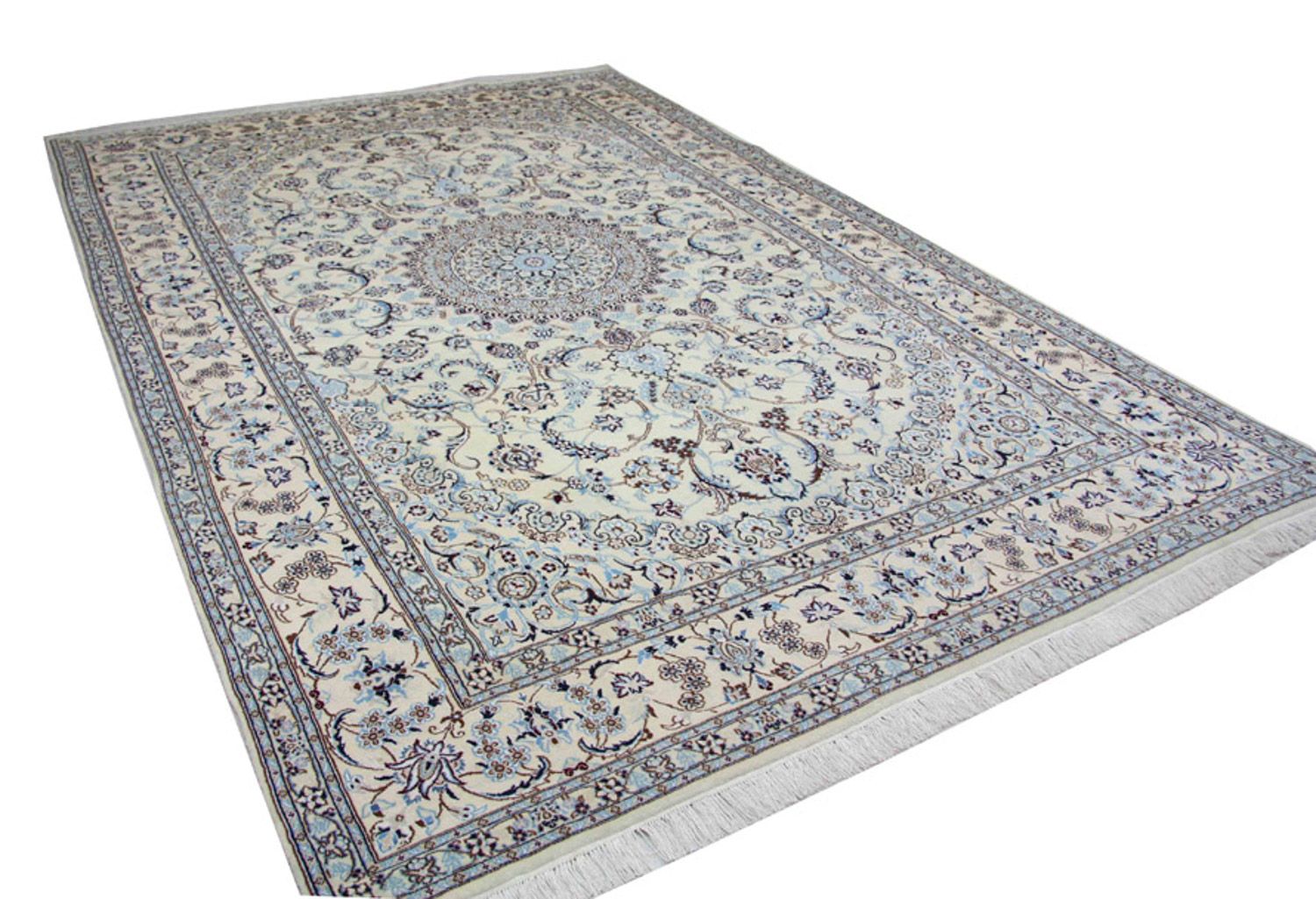Alfombra Persa - Nain - Prima - 300 x 200 cm - azul