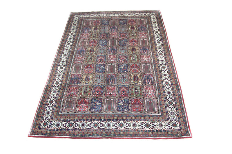 Alfombra persa - Nómada - 301 x 198 cm - azul