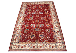 Alfombra Ziegler - 311 x 205 cm - rojo