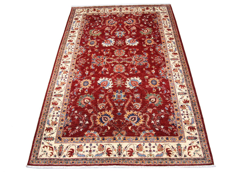 Alfombra Ziegler - 311 x 205 cm - rojo