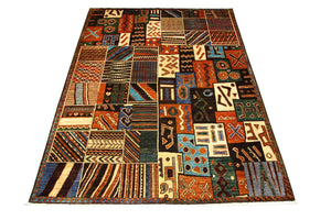 Alfombra afgana - 305 x 220 cm - multicolor
