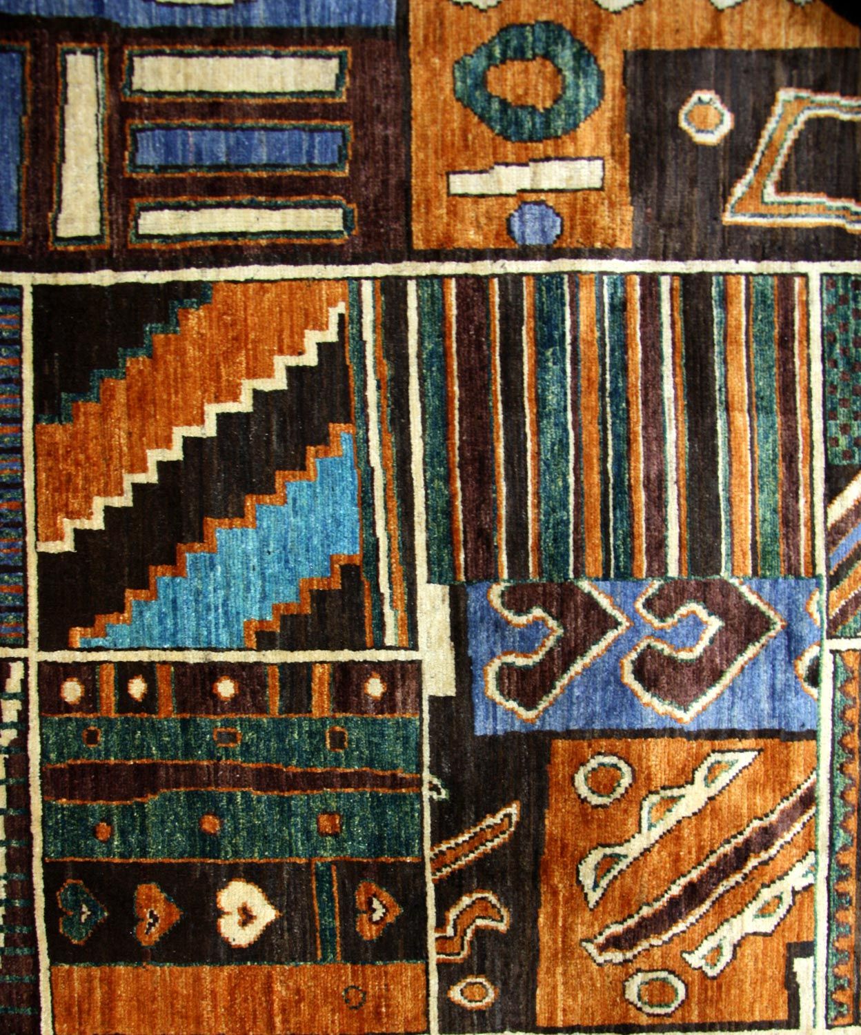 Alfombra afgana - 305 x 220 cm - multicolor