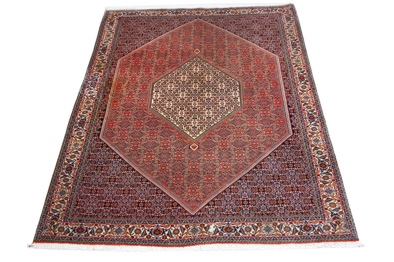 Alfombra persa - Bidjar - 255 x 200 cm - marrón