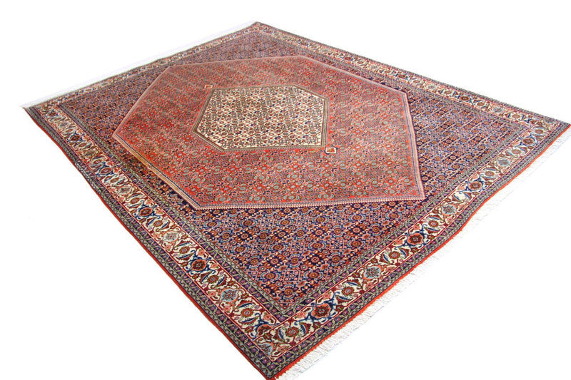 Alfombra persa - Bidjar - 255 x 200 cm - marrón