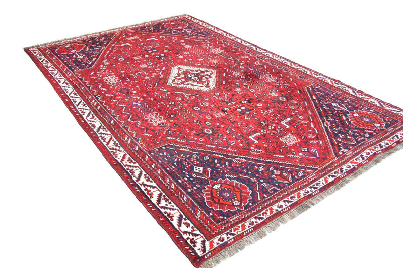 Alfombra persa - Nómada - 274 x 175 cm - rojo
