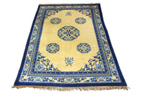 Alfombra china - 305 x 213 cm - oro