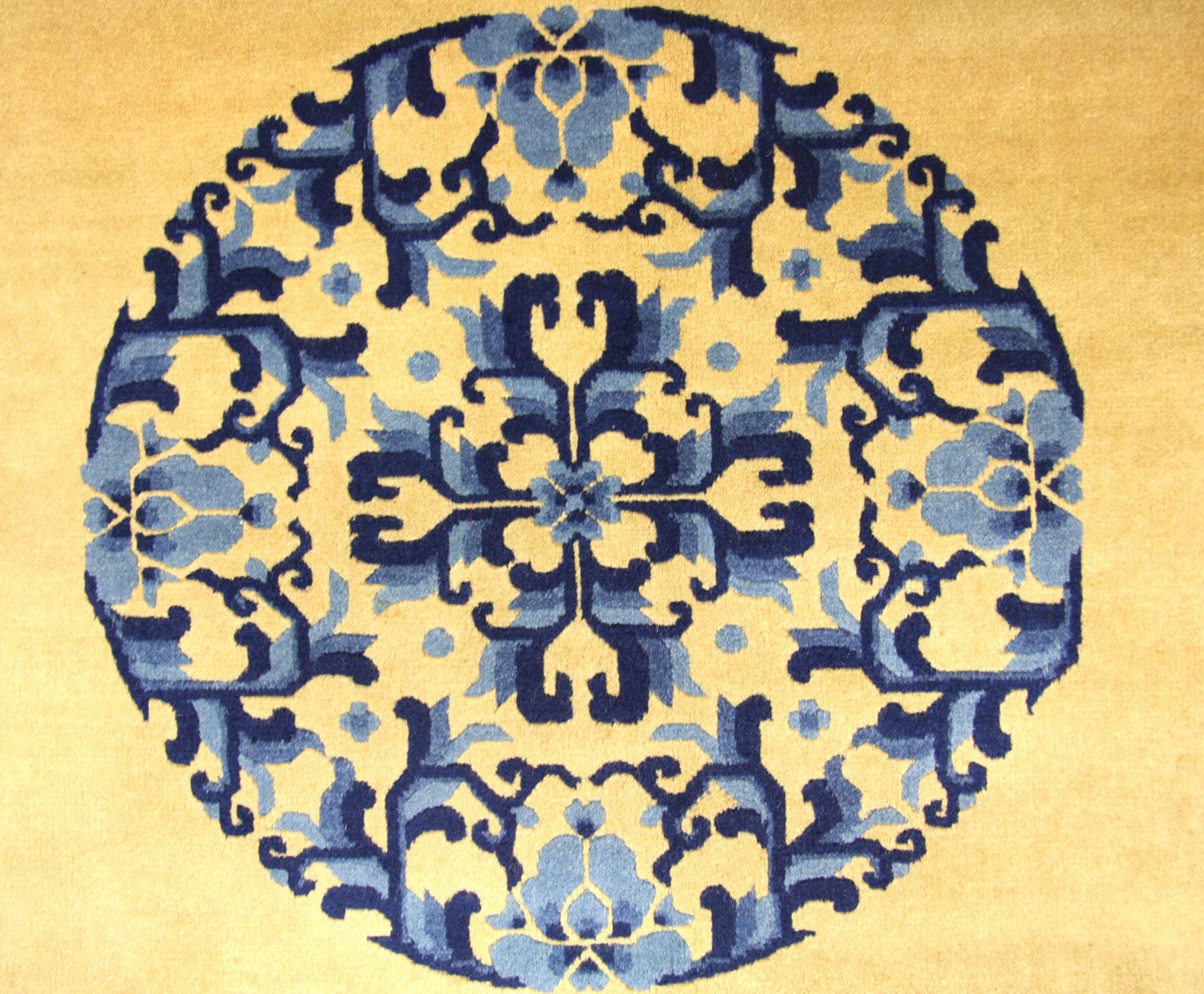 Alfombra china - 305 x 213 cm - oro