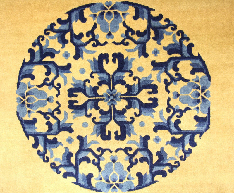 Alfombra china - 305 x 213 cm - oro