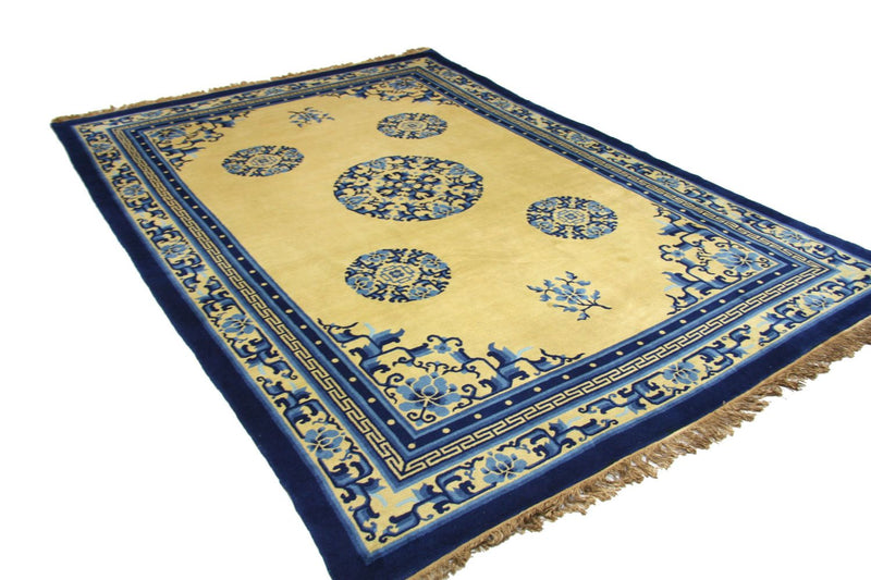 Alfombra china - 305 x 213 cm - oro
