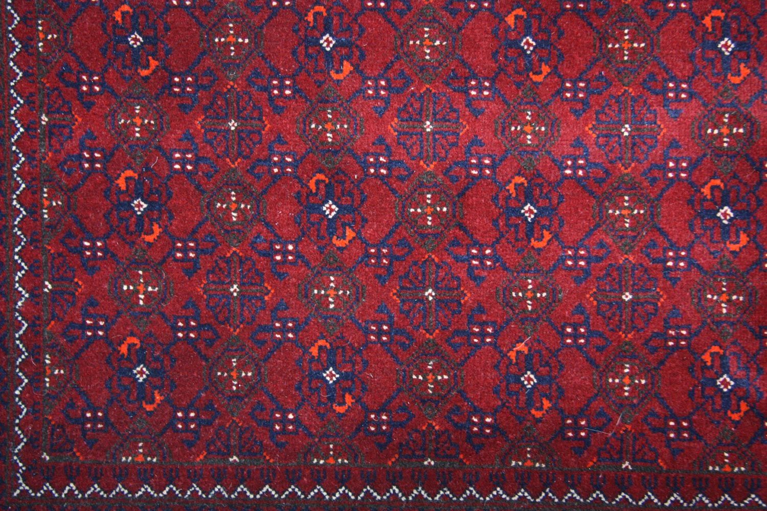 Alfombra afgana - 288 x 193 cm - rojo