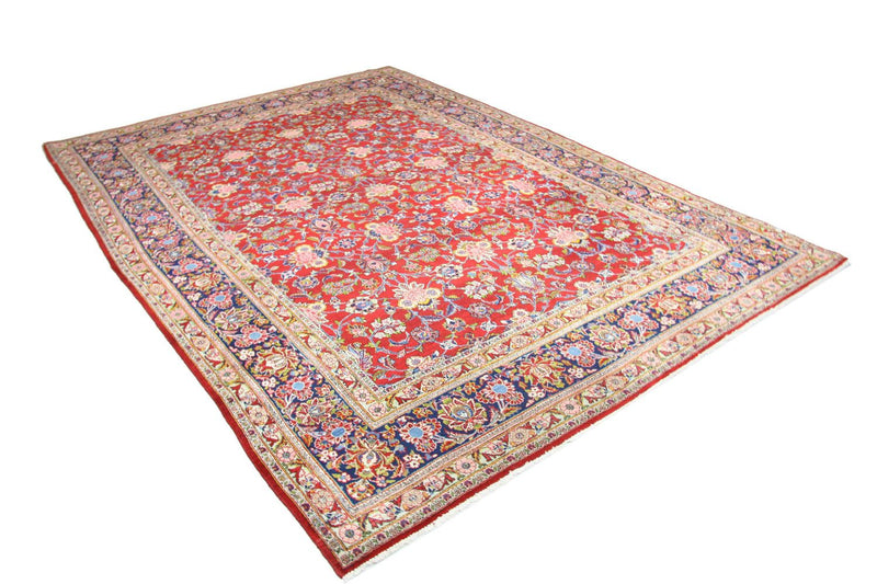Alfombra persa - Keshan - 296 x 210 cm - rojo