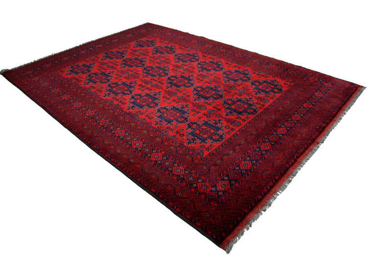Alfombra afgana - 290 x 205 cm - rojo