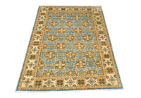 Alfombra Ziegler - Kazak - 255 x 183 cm - azul