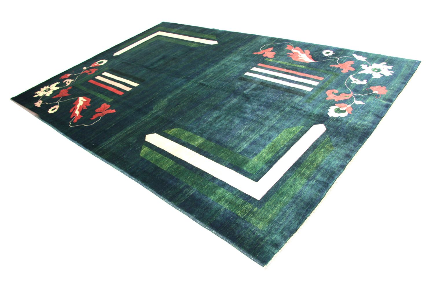 Alfombra Ziegler - Moderna - 298 x 204 cm - azul