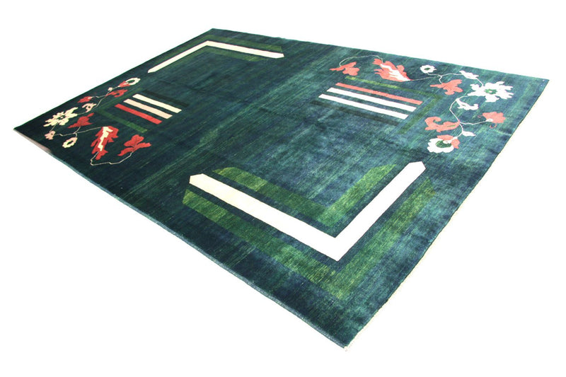 Alfombra Ziegler - Moderna - 298 x 204 cm - azul