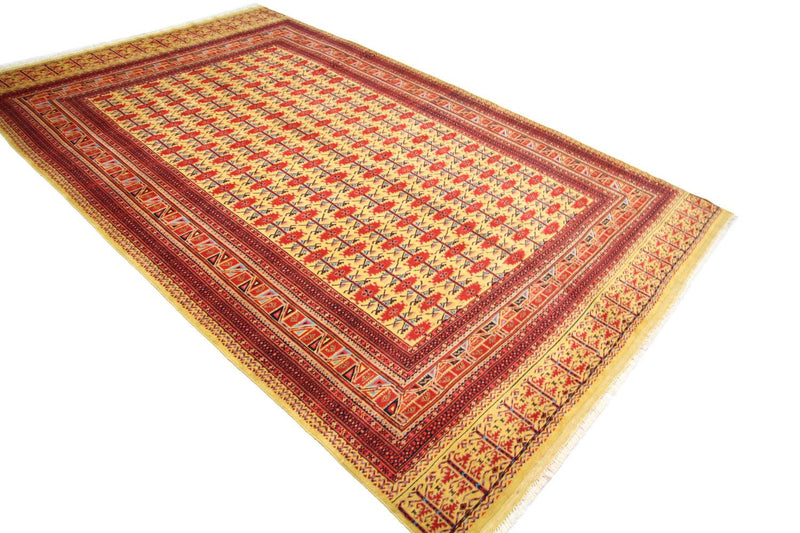 Alfombra afgana - Bukhara - 298 x 200 cm - oro