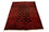 Alfombra afgana - Bukhara - 275 x 198 cm - rojo