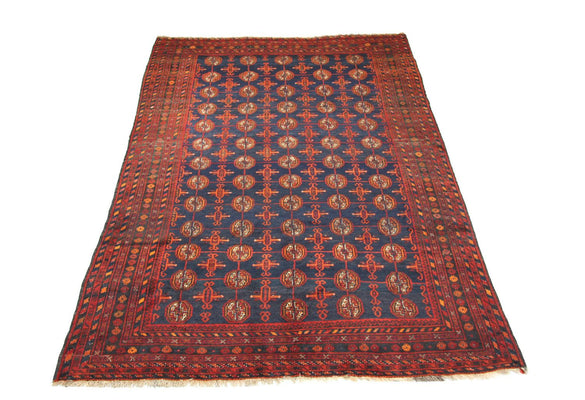 Alfombra Belutsch - 286 x 193 cm - azul