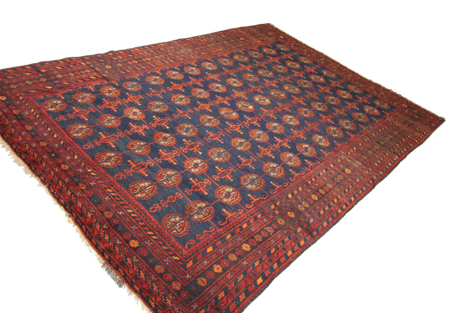 Alfombra Belutsch - 286 x 193 cm - azul
