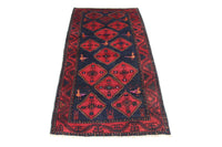 Alfombra Belutsch - 296 x 150 cm - azul