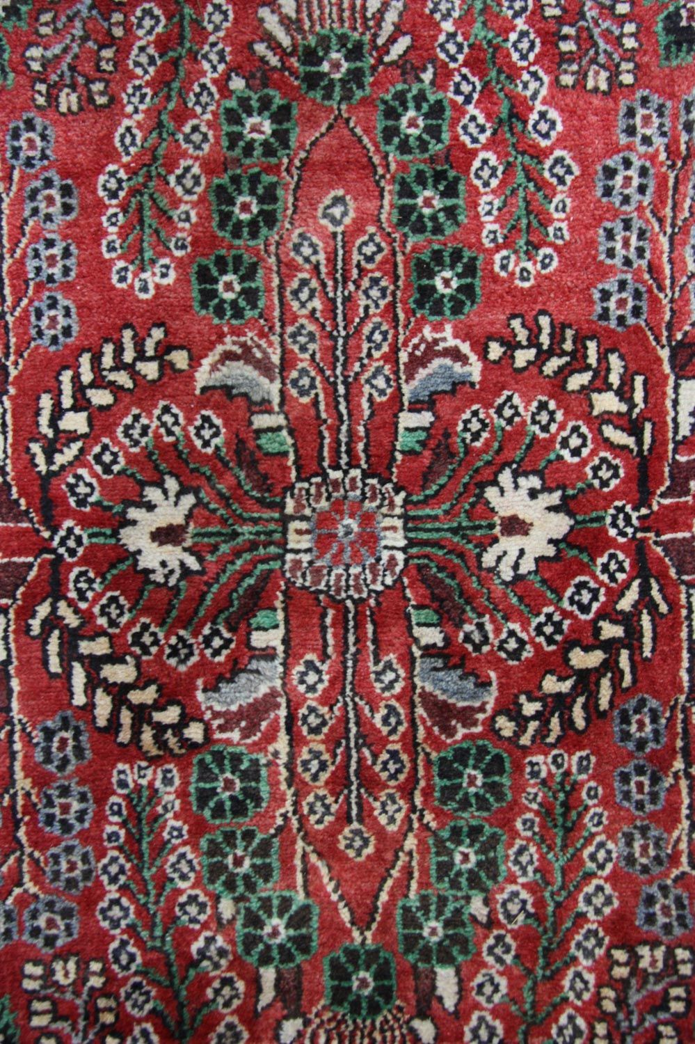 Alfombra de pasillo Alfombra persa - Nómada - 453 x 90 cm - rojo