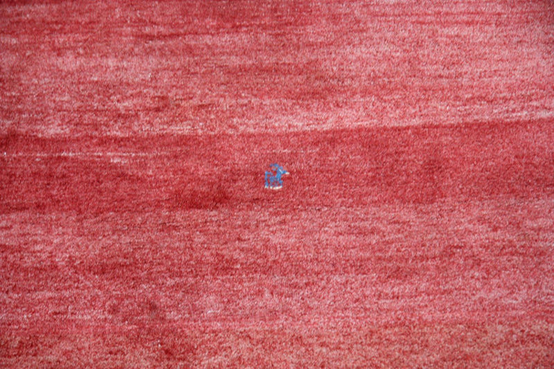 Alfombra Gabbeh - Persa cuadrado  - 111 x 111 cm - rojo