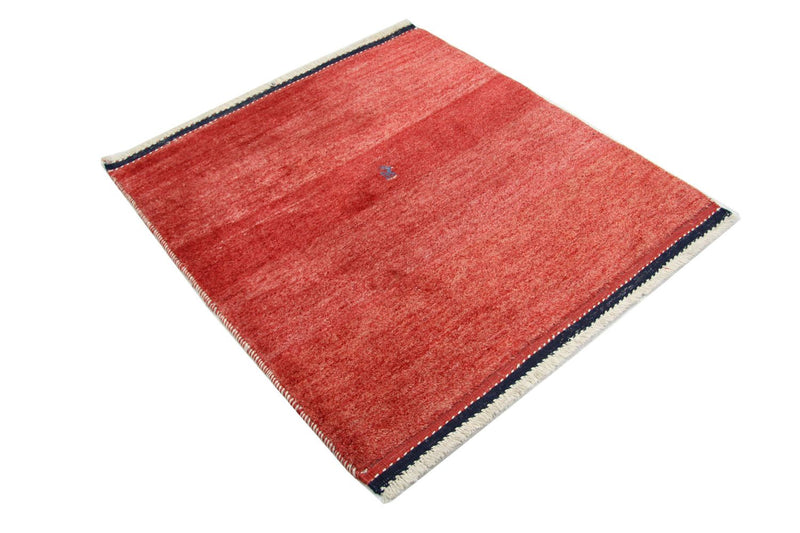 Alfombra Gabbeh - Persa cuadrado  - 111 x 111 cm - rojo