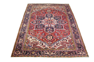 Alfombra persa - Nómada - 330 x 254 cm - azul