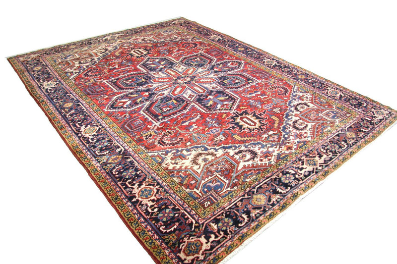 Alfombra persa - Nómada - 330 x 254 cm - azul