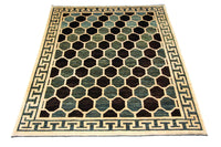 Alfombra Ziegler - Moderna - 261 x 207 cm - azul