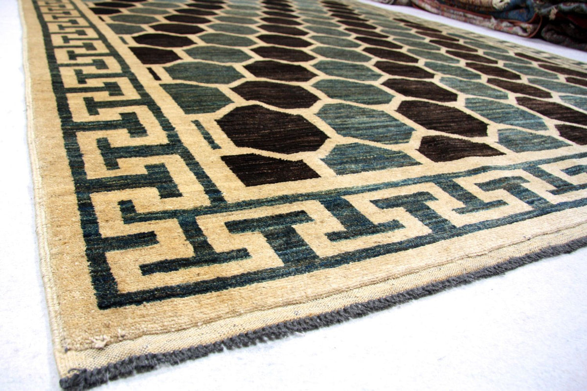 Alfombra Ziegler - Moderna - 261 x 207 cm - azul