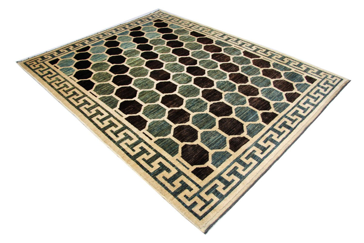 Alfombra Ziegler - Moderna - 261 x 207 cm - azul