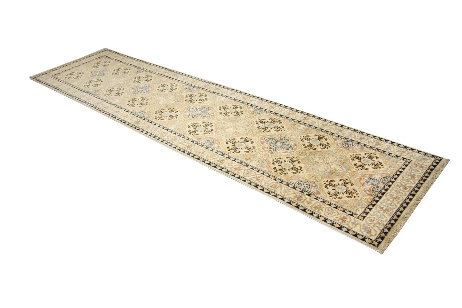 Alfombra de pasillo Alfombra Ziegler - 355 x 90 cm - beige