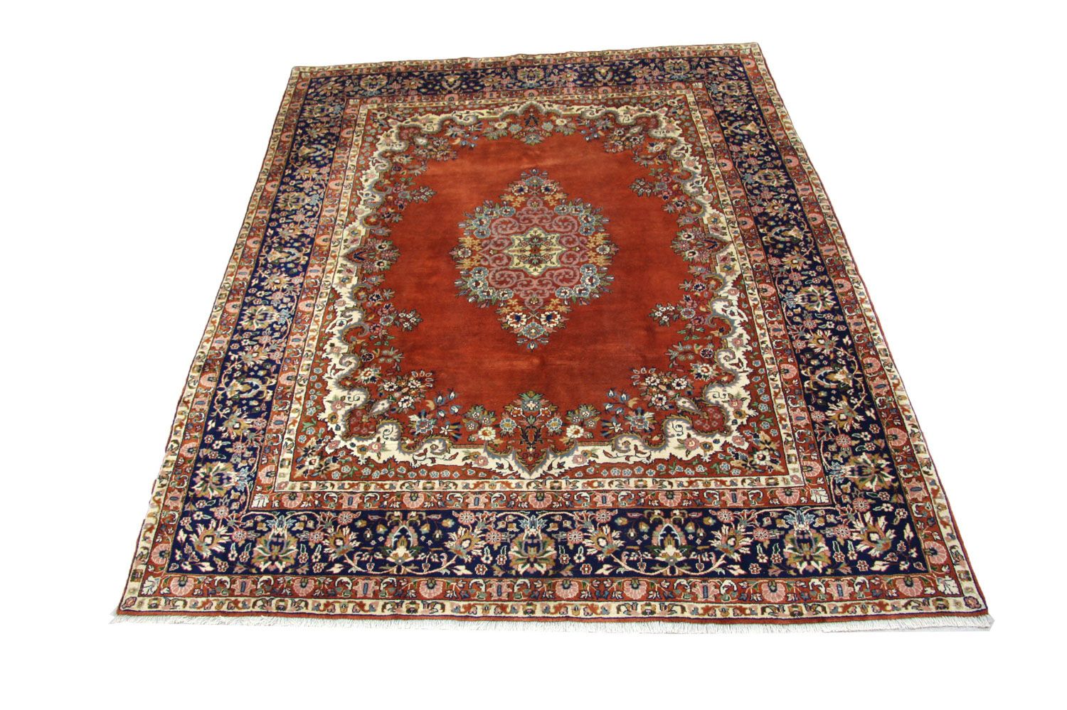 Alfombra persa - Clásica - 302 x 240 cm - azul