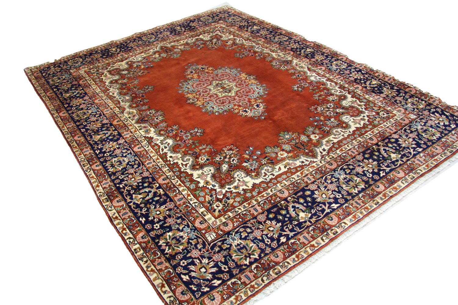 Alfombra persa - Clásica - 302 x 240 cm - azul