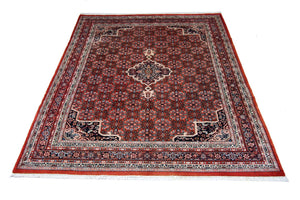 Alfombra persa - Bidjar - 313 x 250 cm - rojo