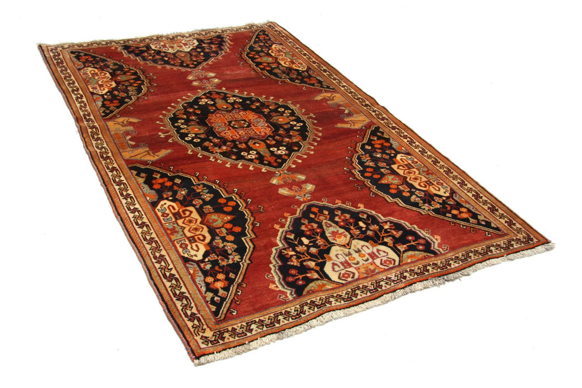 Alfombra persa - Nómada - 250 x 160 cm - rojo