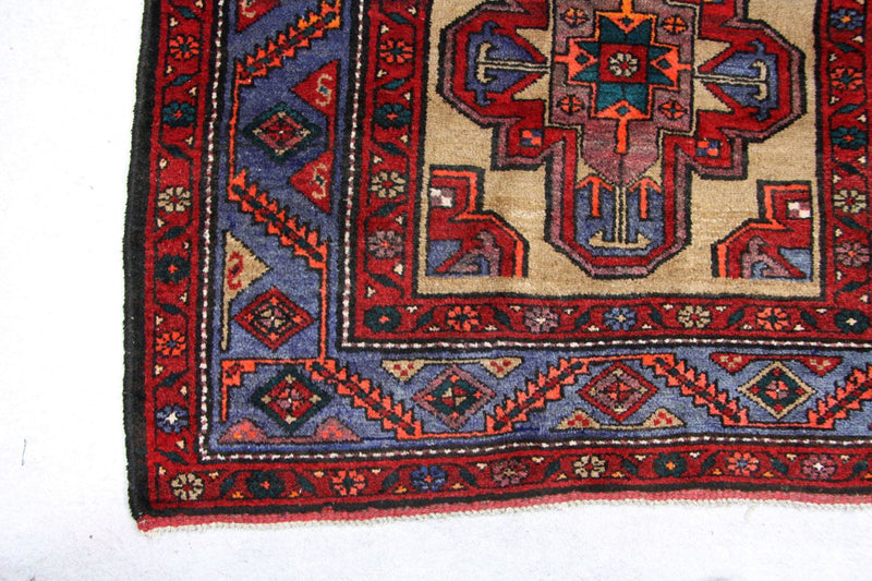 Alfombra de pasillo Alfombra persa - Nómada - 245 x 120 cm - azul