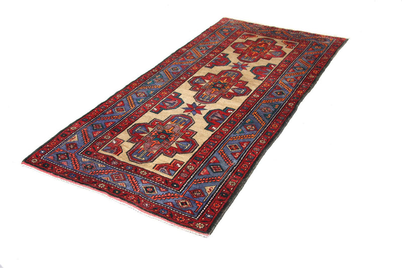 Alfombra de pasillo Alfombra persa - Nómada - 245 x 120 cm - azul