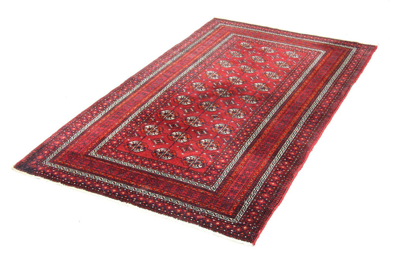 Alfombra Belutsch - 208 x 123 cm - rojo